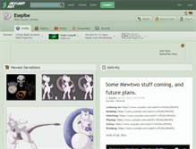 Tablet Screenshot of esepibe.deviantart.com