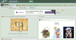 Desktop Screenshot of niki-uk.deviantart.com