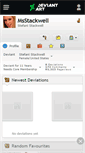 Mobile Screenshot of msstackwell.deviantart.com