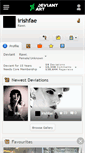 Mobile Screenshot of irishfae.deviantart.com