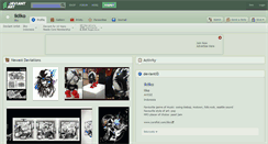 Desktop Screenshot of ikiiko.deviantart.com