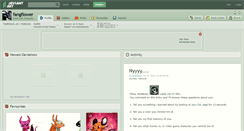 Desktop Screenshot of fangflower.deviantart.com