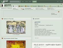 Tablet Screenshot of gabo2020.deviantart.com