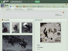 Tablet Screenshot of ilv-e.deviantart.com