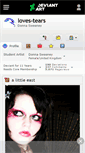 Mobile Screenshot of loves-tears.deviantart.com
