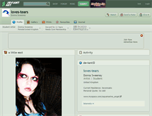 Tablet Screenshot of loves-tears.deviantart.com