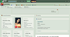 Desktop Screenshot of lovereloise.deviantart.com