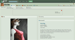 Desktop Screenshot of kittywigg.deviantart.com