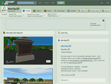 Tablet Screenshot of muvizu3d.deviantart.com
