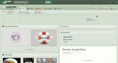 Desktop Screenshot of johnp3004.deviantart.com