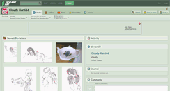 Desktop Screenshot of cloudy-kun666.deviantart.com
