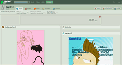 Desktop Screenshot of kanti12.deviantart.com
