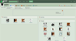 Desktop Screenshot of me5me.deviantart.com