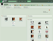 Tablet Screenshot of me5me.deviantart.com
