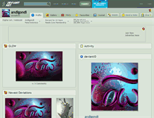 Tablet Screenshot of andigondi.deviantart.com