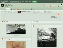 Tablet Screenshot of katerinakapa.deviantart.com