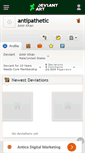 Mobile Screenshot of antipathetic.deviantart.com