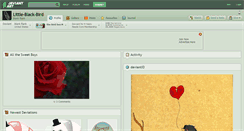 Desktop Screenshot of little-black-bird.deviantart.com