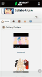 Mobile Screenshot of collabs-r-us.deviantart.com