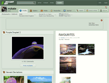 Tablet Screenshot of mzkate.deviantart.com
