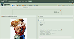 Desktop Screenshot of mamecucu.deviantart.com