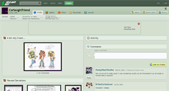 Desktop Screenshot of cortexgirlfriend.deviantart.com