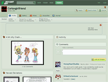 Tablet Screenshot of cortexgirlfriend.deviantart.com