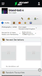 Mobile Screenshot of blood-lost-x.deviantart.com