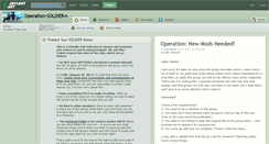 Desktop Screenshot of operation-soldier.deviantart.com