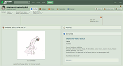 Desktop Screenshot of okama-no-kama-tsukai.deviantart.com