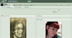 Desktop Screenshot of eyeris.deviantart.com