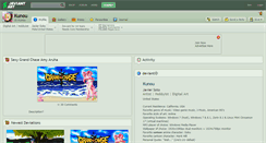 Desktop Screenshot of kunou.deviantart.com