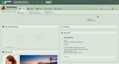 Desktop Screenshot of immortal-g.deviantart.com