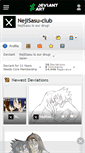 Mobile Screenshot of nejisasu-club.deviantart.com