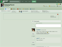 Tablet Screenshot of kataang15love.deviantart.com