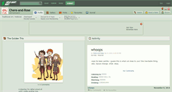 Desktop Screenshot of chere-and-rose.deviantart.com