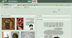 Desktop Screenshot of cerauno.deviantart.com