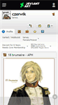 Mobile Screenshot of czerwik.deviantart.com