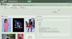Desktop Screenshot of ox82.deviantart.com
