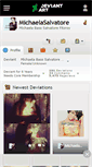 Mobile Screenshot of michaelasalvatore.deviantart.com
