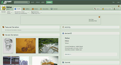 Desktop Screenshot of keluo.deviantart.com