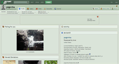 Desktop Screenshot of pogovina.deviantart.com