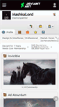 Mobile Screenshot of mashkalord.deviantart.com