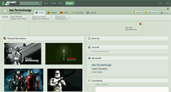 Desktop Screenshot of mactechiedesign.deviantart.com