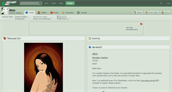 Desktop Screenshot of dsza.deviantart.com