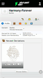 Mobile Screenshot of harmony-forever.deviantart.com