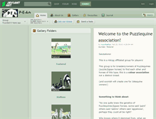 Tablet Screenshot of p-e-a.deviantart.com