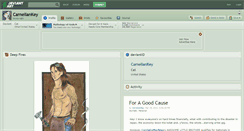 Desktop Screenshot of carneliankey.deviantart.com