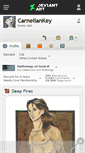 Mobile Screenshot of carneliankey.deviantart.com