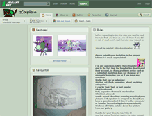 Tablet Screenshot of izcouples.deviantart.com